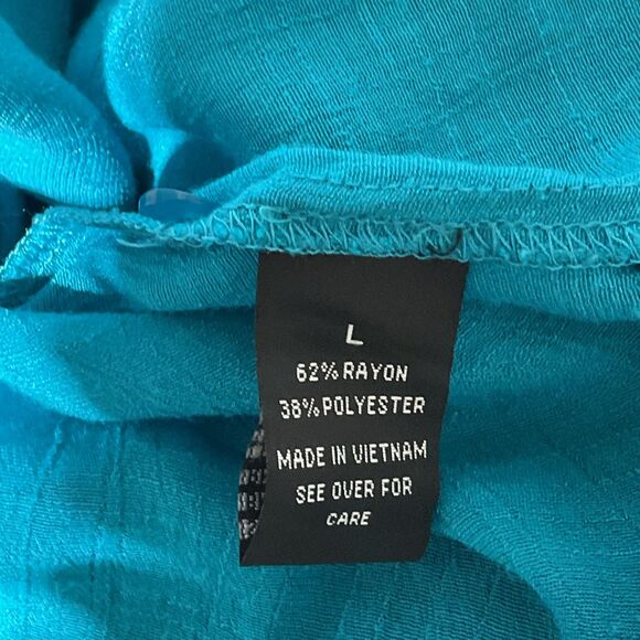 Vintage Crochet Back Alfred Paquette Lightweight Top - Picture 6 of 7